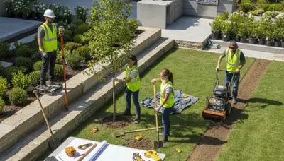 Aurora, CO landscape design by Arbor Tree Care for attractive, functional outdoor spaces