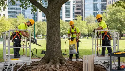 Root protection services in Aurora, CO for healthy tree roots and soil care