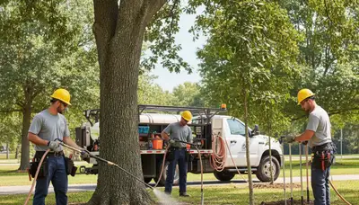 Tree fertilizing service in Aurora, CO to strengthen trees through seasonal care