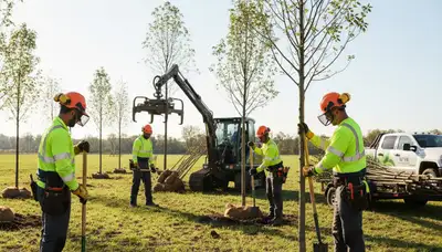 Tree planting service in Aurora, CO by Arbor Tree Care for residential landscaping